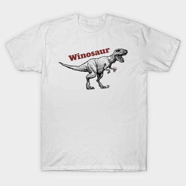 WINOSAUR T-Shirt by toddgoldmanart